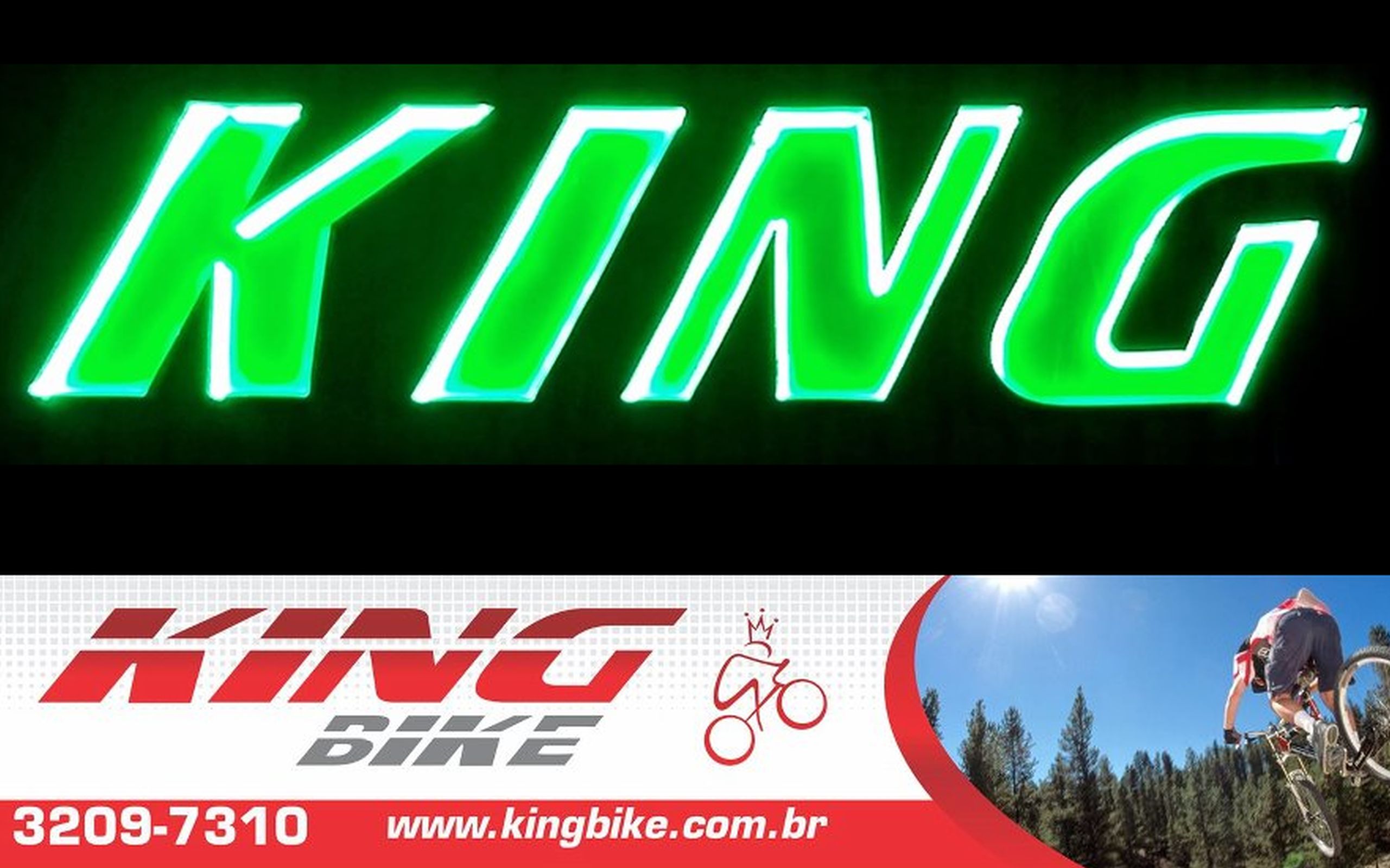 <b>King Bike</b><br>Novo logotipo, mesma qualidade